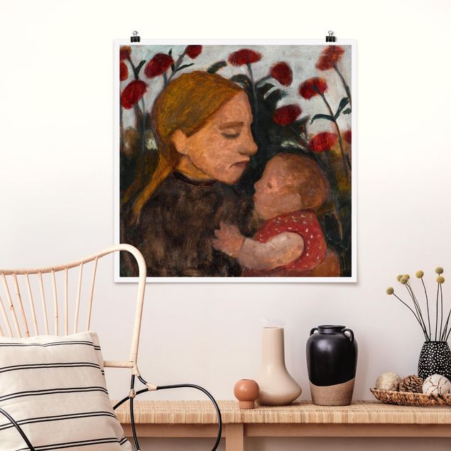 Stile artistico Paula Modersohn-Becker - Ragazza con bambino