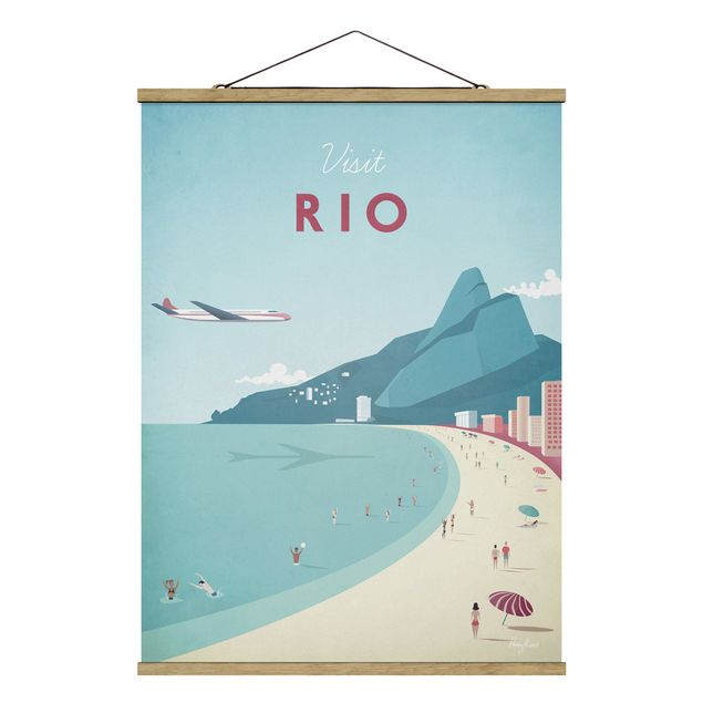 Quadri vintage Poster di viaggio - Rio De Janeiro