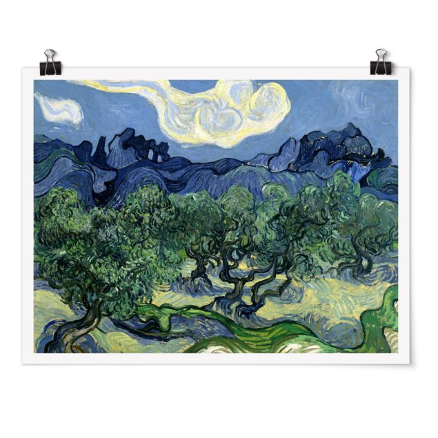 Poster - Vincent Van Gogh - Ulivi - Orizzontale 3:4