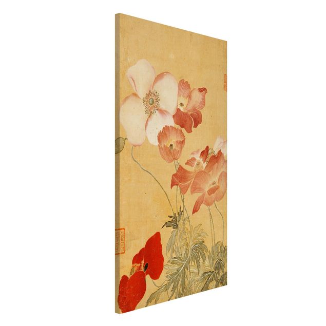 Riproduzioni quadri famosi Yun Shouping - Fiore di papavero