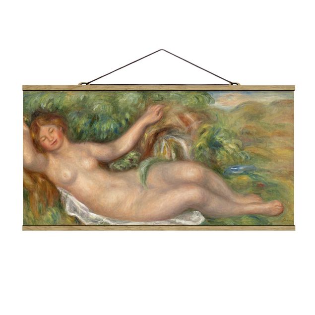 Quadro moderno Auguste Renoir - Nudo sdraiato, la fonte