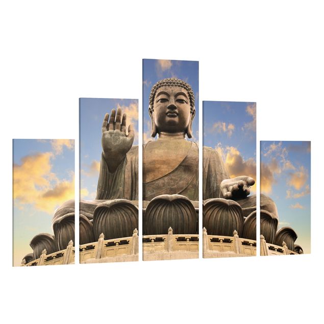 Quadri su tela spirituali Grande Buddha