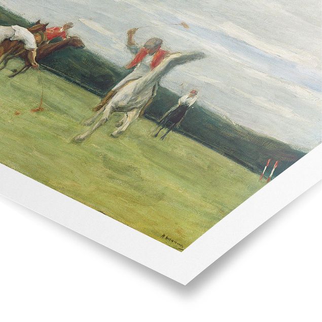 Riproduzioni quadri famosi Max Liebermann - Giocatore di polo nel parco di Jenisch