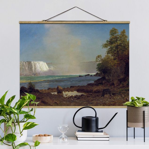 Quadri Romanticismo Albert Bierstadt - Cascate del Niagara