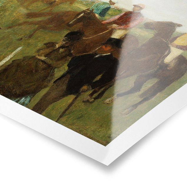 Riproduzione quadri famosi Edgar Degas - Fantini sulla pista da corsa