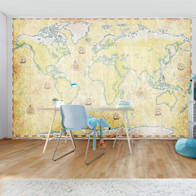Tessili casa World Map