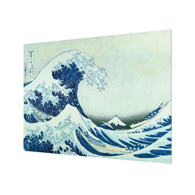 Paraschizzi con riproduzioni Katsushika Hokusai - La grande onda di Kanagawa