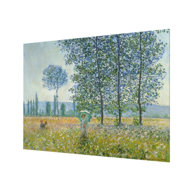 Paraschizzi con riproduzioni Claude Monet - Campi in primavera