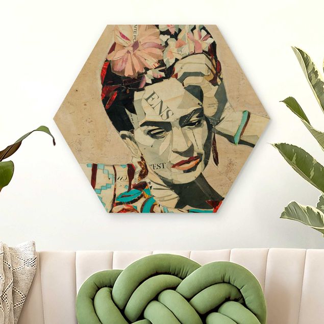 Stampe quadri famosi Frida Kahlo - Collage n.1