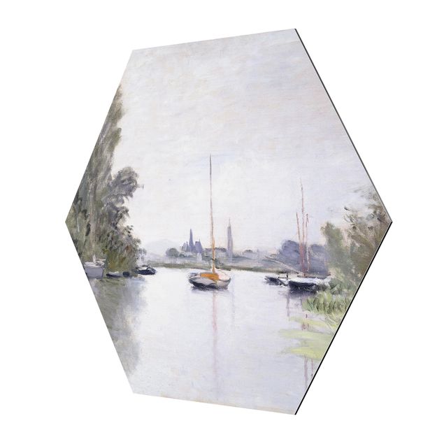 Riproduzioni quadri famosi Claude Monet - Argenteuil vista dal piccolo braccio della Senna