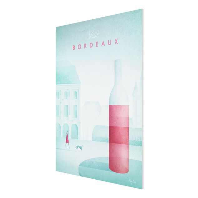 Quadri skyline  Poster di viaggio - Bordeaux