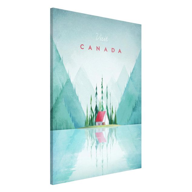 Quadro paesaggio Poster di viaggio - Canada
