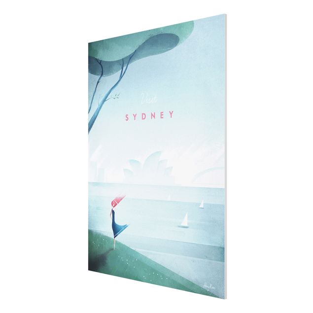 Quadri spiaggia Poster di viaggio - Sidney