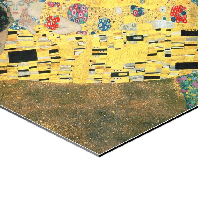 Esagono in Alluminio Dibond - Gustav Klimt - Ritratti