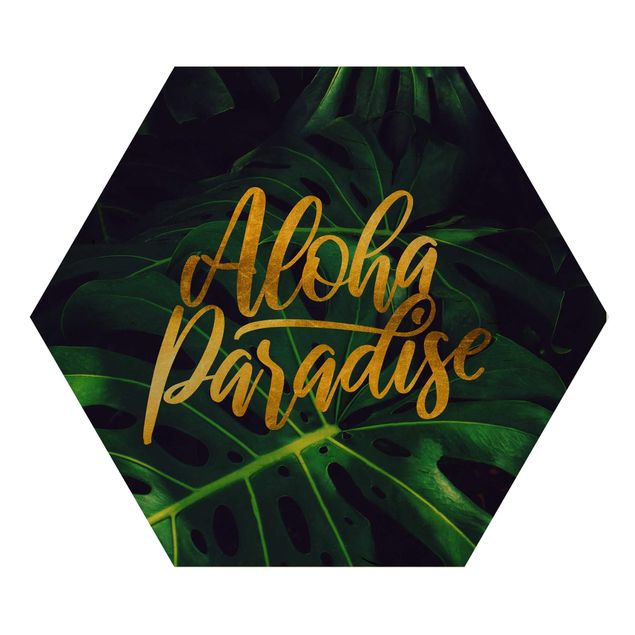 Esagono in legno - Jungle - Aloha Paradise