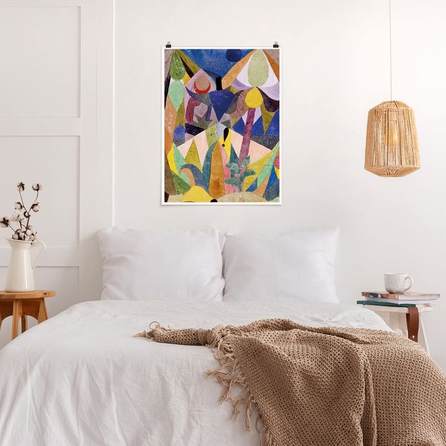 Quadri paesaggistici Paul Klee - Paesaggio mite tropicale