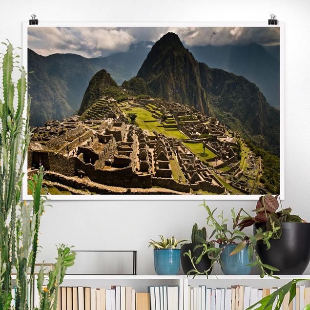 Quadri con paesaggio Machu Picchu