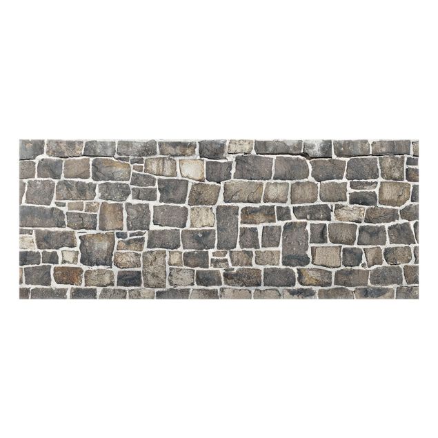 Paraspruzzi cucina Carta da parati Muro in pietra di cava e naturale