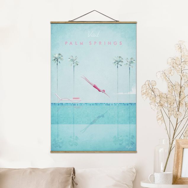 Quadri vintage Poster di viaggio - Palm Springs