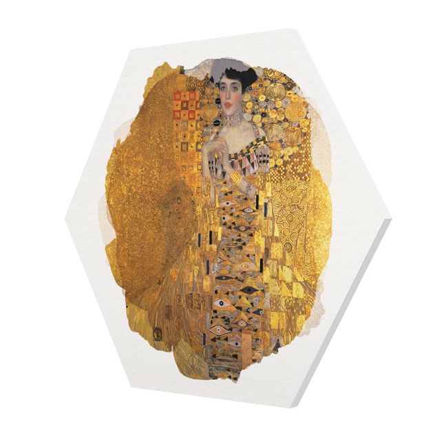 Ritratto quadro Acquerelli - Gustav Klimt - Ritratto di Adele Bloch-Bauer I