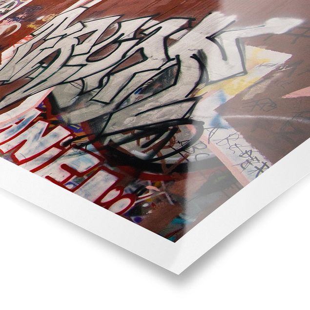 Stampe poster Graffiti di skate