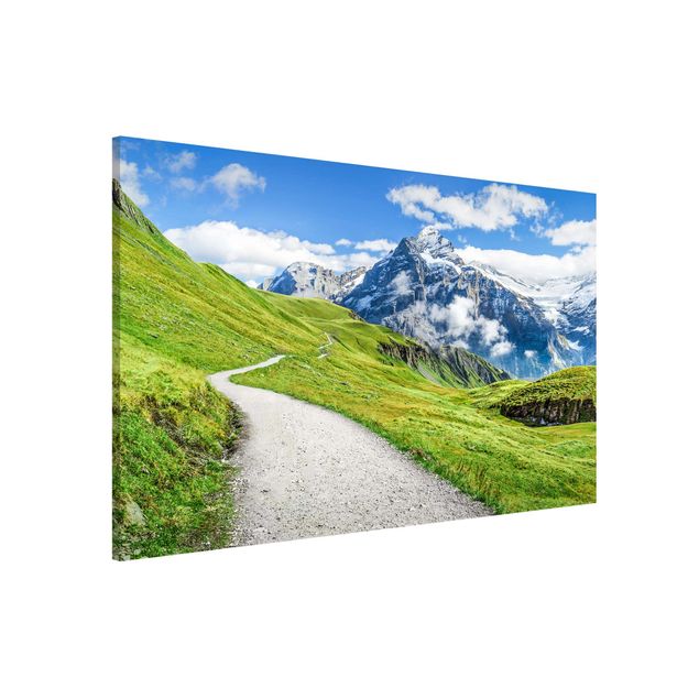 Quadri con paesaggio Panorama di Grindelwald