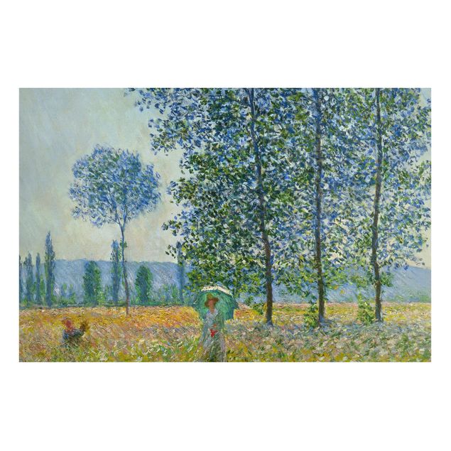 Riproduzioni quadri famosi Claude Monet - Campi in primavera