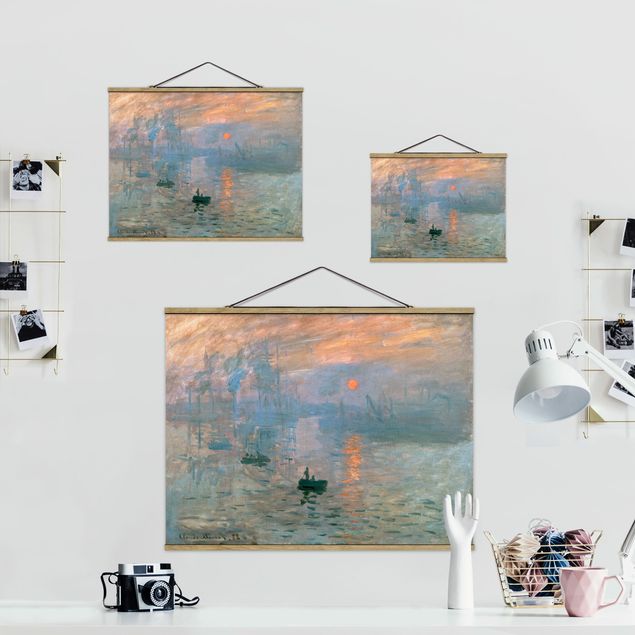 Riproduzione quadri famosi Claude Monet - Impressione (alba)