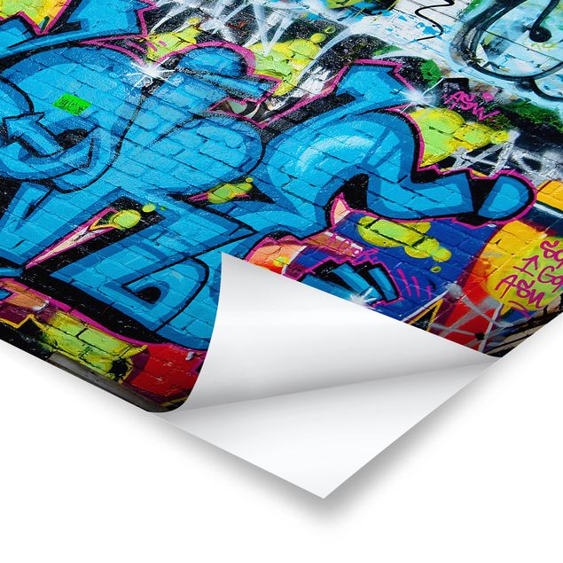 Poster - Colors Of Graffiti - Orizzontale 3:4