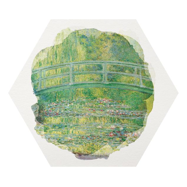Quadro moderno Acquerelli - Claude Monet - Ponte giapponese