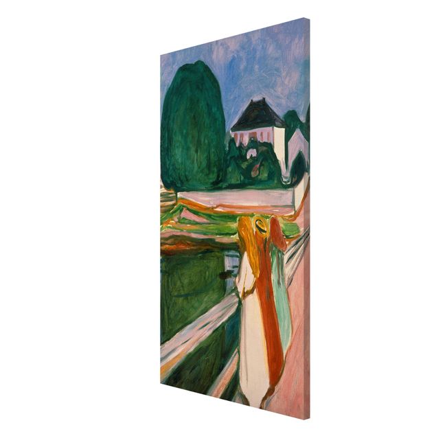 Riproduzioni quadri famosi Edvard Munch - Notte bianca