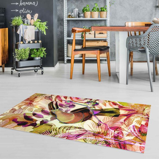 tappeto per esterno Collage colorato - Tucano