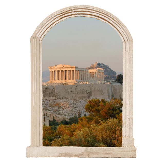 Decorazioni cucina Arco di pietra dell'acropoli