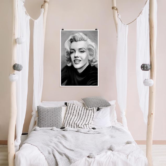 Poster retro Marilyn in privato