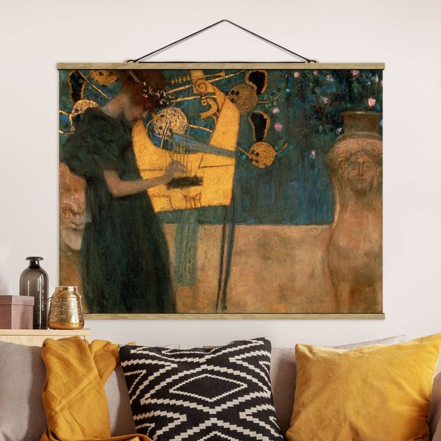 Stampe quadri famosi Gustav Klimt - Musica