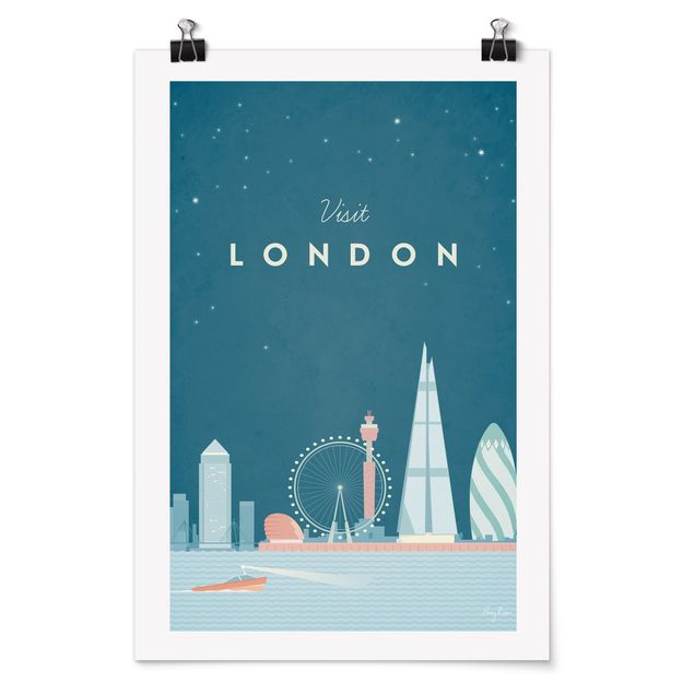 Riproduzioni quadri Poster di viaggio - Londra
