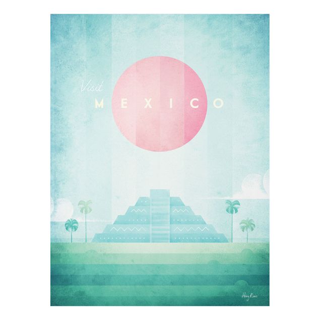 Quadri vintage Poster di viaggio - Messico