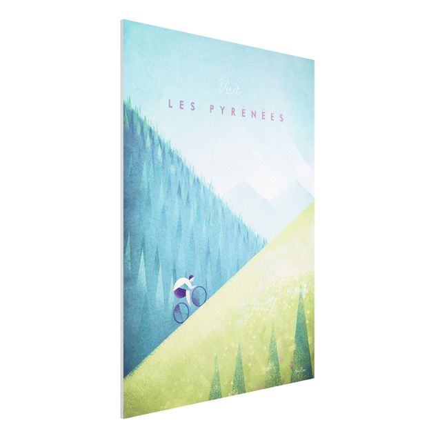 Quadri paesaggistici Poster di viaggio - I Pirenei