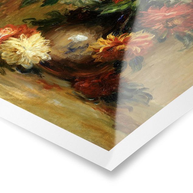 Riproduzioni quadri famosi Auguste Renoir - Natura morta con dalie