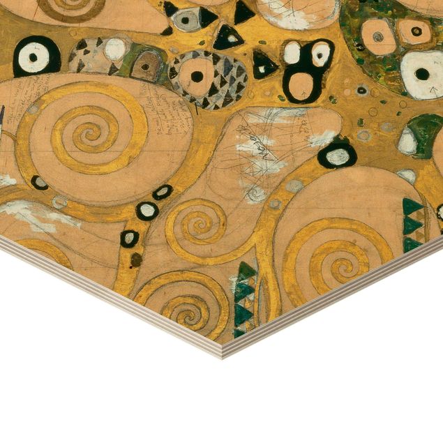 Quadri su legno Gustav Klimt - L'albero della vita