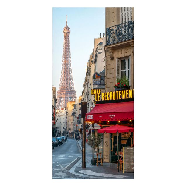 Lavagne magnetiche con architettura e skylines Strade di Parigi