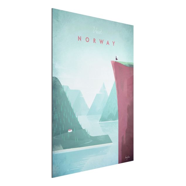 Quadri paesaggistici Poster di viaggio - Norvegia