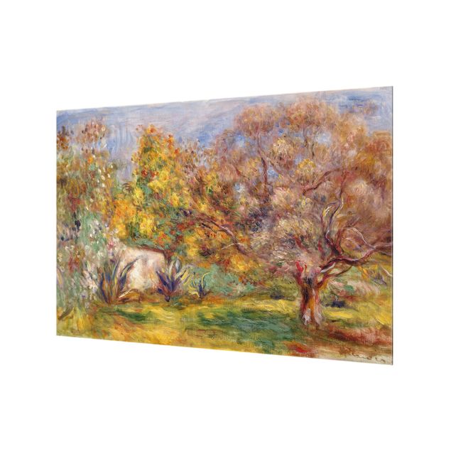 Paraschizzi con paesaggio Auguste Renoir - Giardino degli ulivi