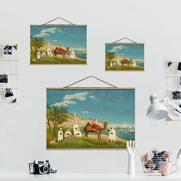 Riproduzione quadri famosi Henri Rousseau - Veduta di Algeri