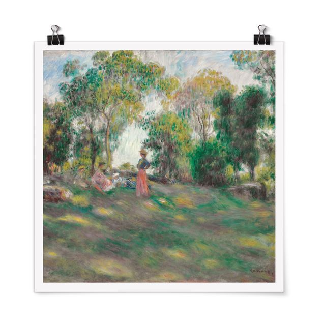 Correnti artistiche Auguste Renoir - Paesaggio con figure
