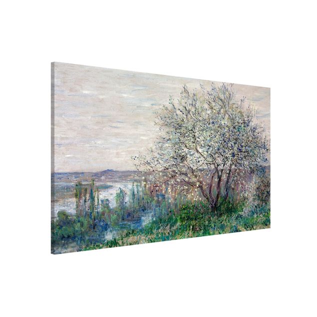 Quadri con paesaggio Claude Monet - Primavera a Vétheuil