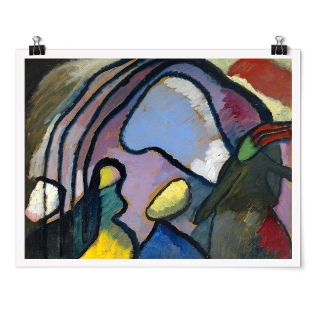 Poster - Wassily Kandinsky - Improvvisazione - Orizzontale 3:4