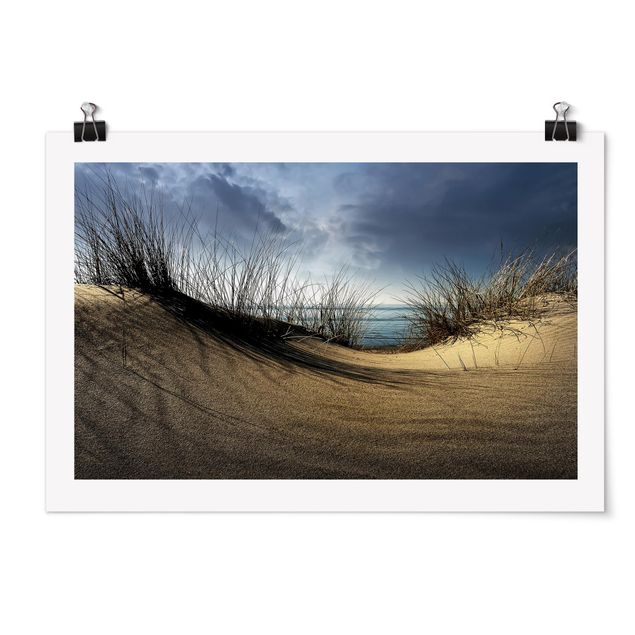 Poster spiaggia mare Duna di sabbia