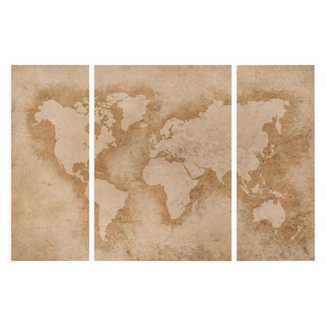 Stampe Mappa del mondo antico