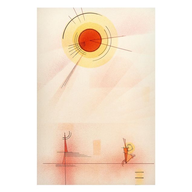 Riproduzioni Wassily Kandinsky - I raggi